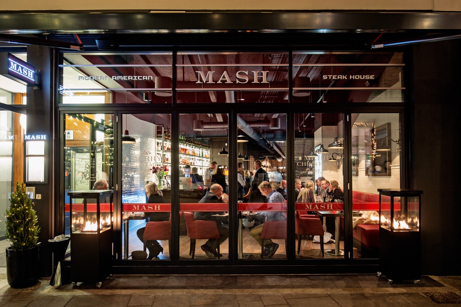 <h1>MASH åbner ny restaurant i Odense</h1><h4>Kvalitetslys fra Lumenpulse med Lutron dali styring</h4>
